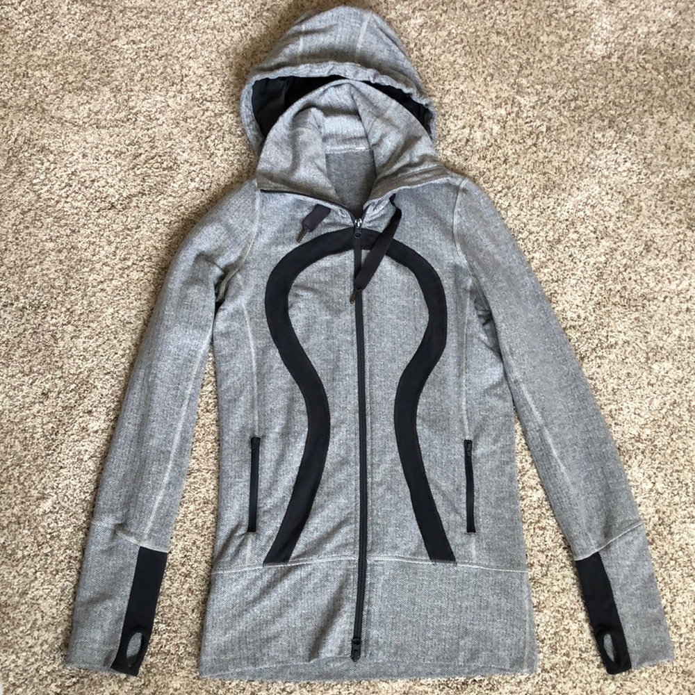 Lululemon zip up hooded sweatshirt
